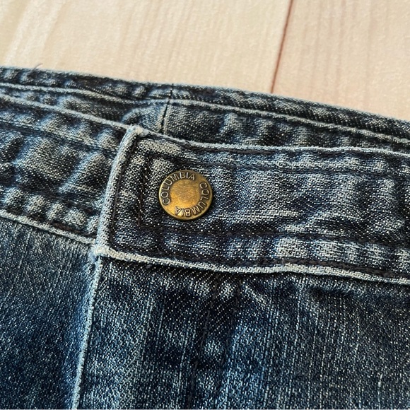 y2k Columbia XCO Denim Skirt Women’s 6 Blue Outdoor Hiking Cabin Classic Active - Picture 6 of 15